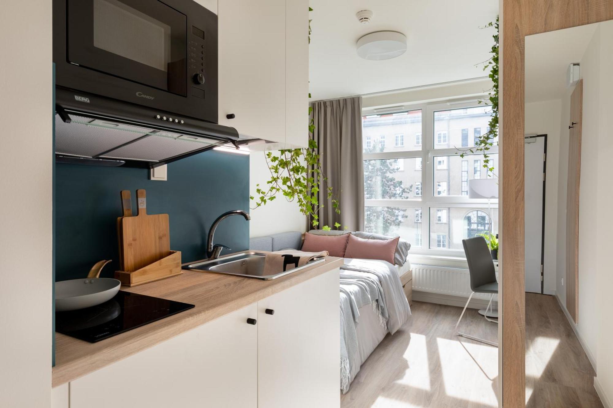 Hotel apartamentowy Milestone Center Student Living Kraków